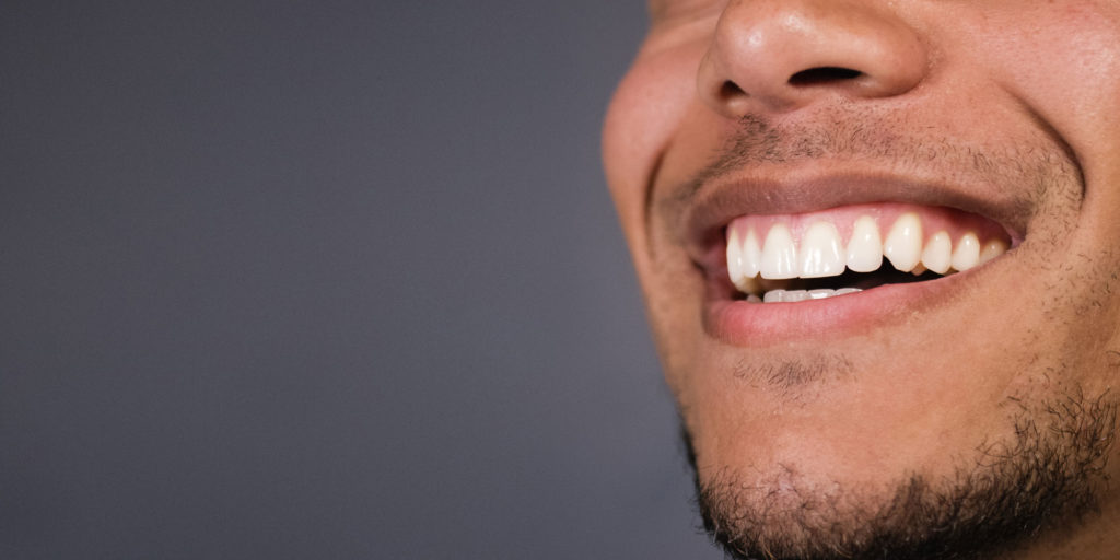 dental patient in need of gum grafting procedure