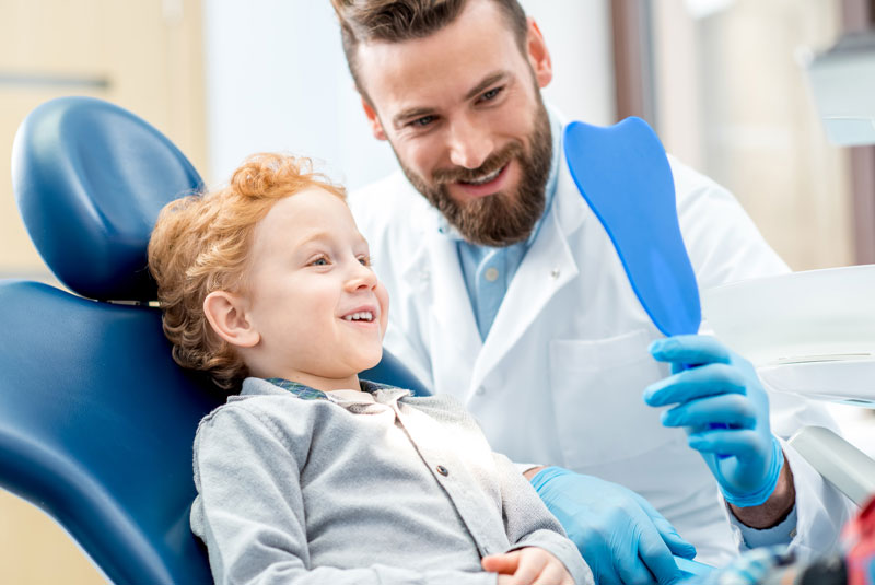 PediatricDental patient with dentist